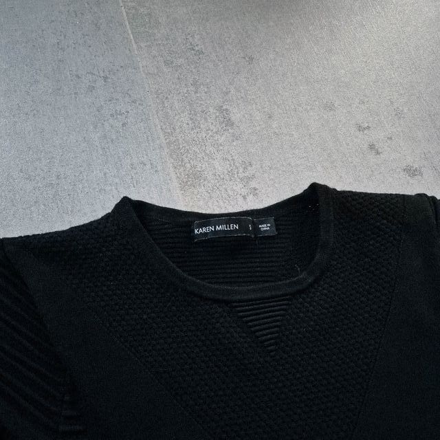 Karen Millen - Vestido Entallado Negro