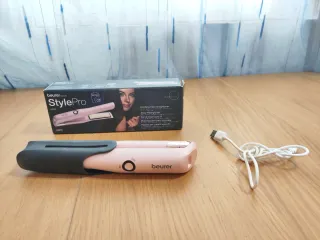 Alisador de Cabelo Beurer StylePro Rosa
