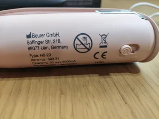 Alisador de Cabelo Beurer StylePro Rosa