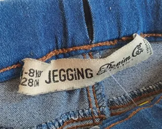 Jeggings bambina tg. 7/8 anni