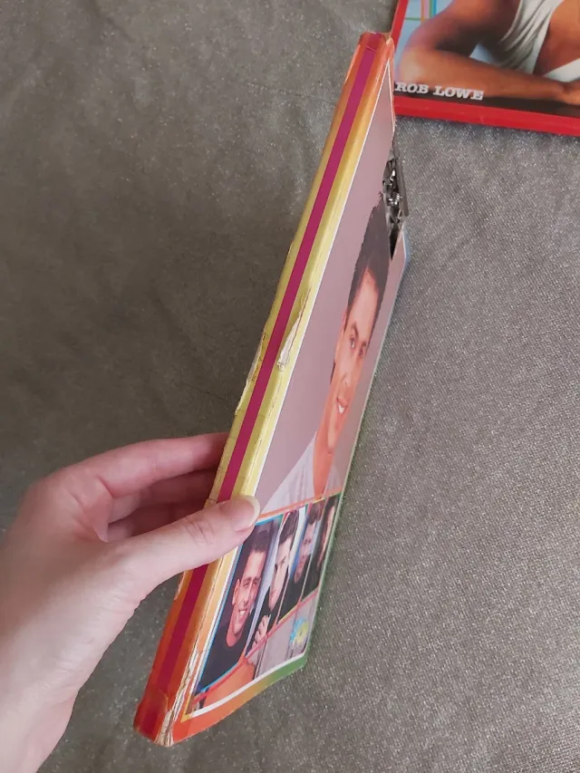 Rob Lowe 80s vintage (archivador+carpeta) SuperPop