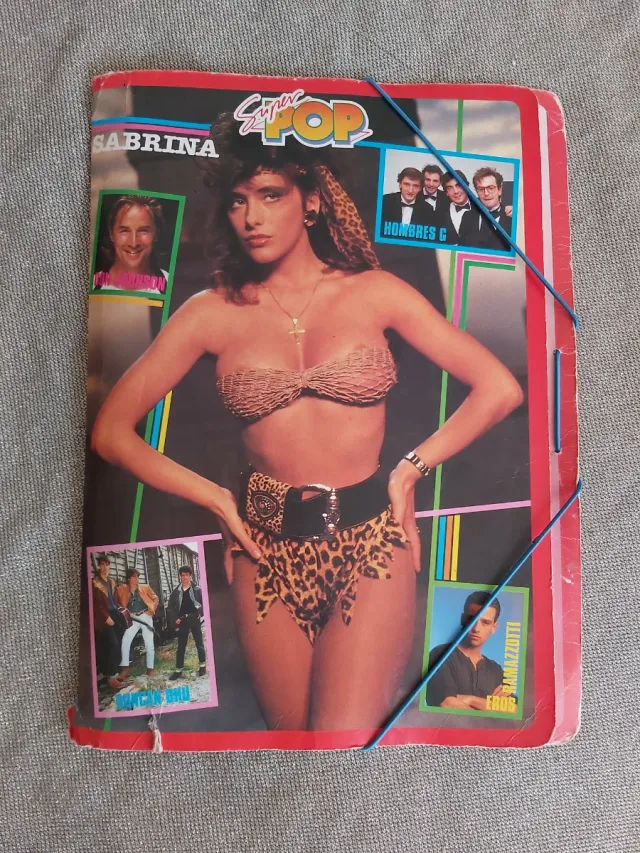 Rob Lowe 80s vintage (archivador+carpeta) SuperPop