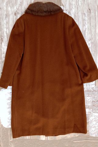 Abrigo de mujer vintage, CACHEMIRE 1638.