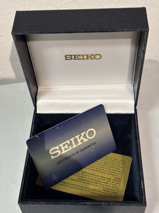 Rara scatola Seiko da collezione