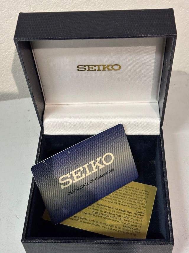 Rara scatola Seiko da collezione