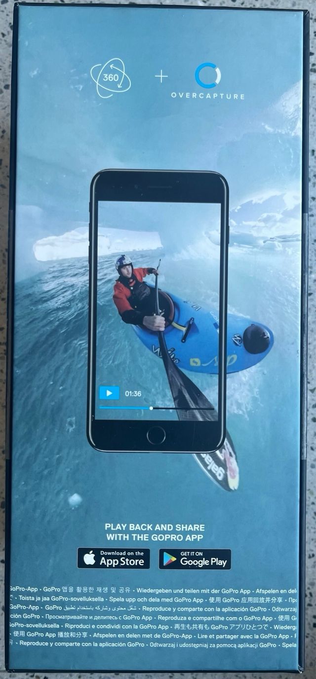 GoPro Fusion 360 Cámara 360° Producto nuevo