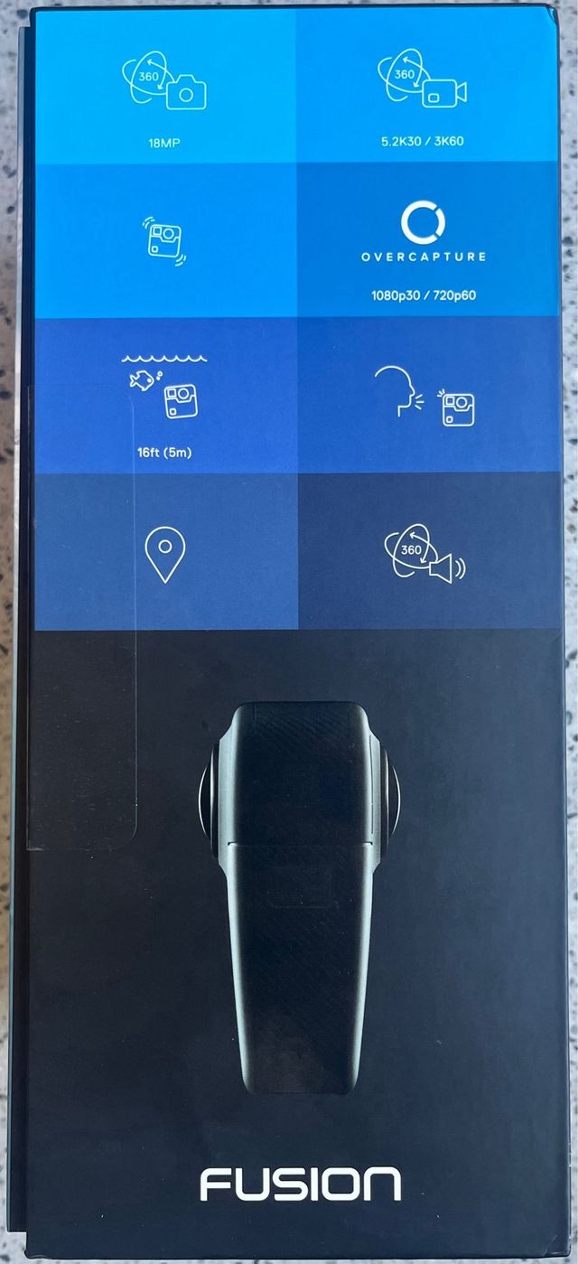 GoPro Fusion 360 Cámara 360° Producto nuevo