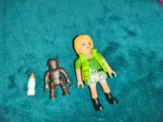 Playmobil 9074 - Figura Humana y Mono