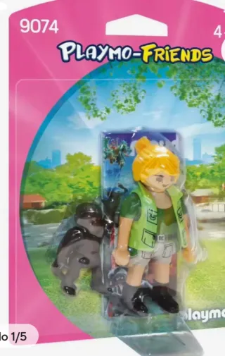 Playmobil 9074 - Figura Humana y Mono