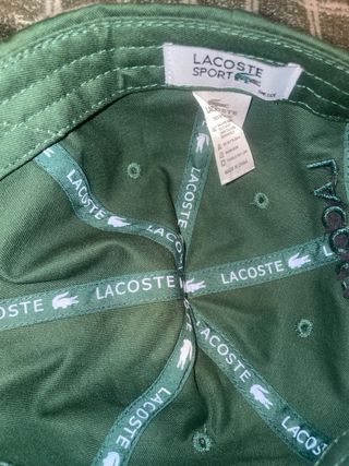 Gorra Lacoste Verde