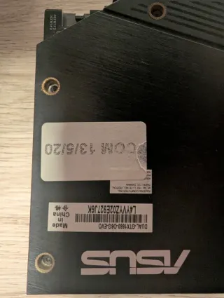 ASUS GTX 1660 