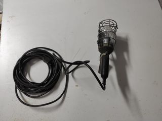 Portalámparas obra 8m cable