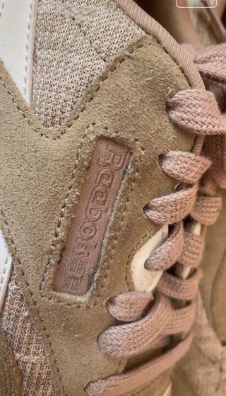 Reebok beige/bianche taglia 36
