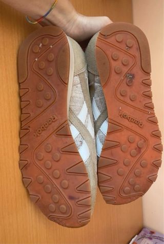 Reebok beige/bianche taglia 36