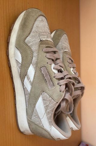 Reebok beige/bianche taglia 36