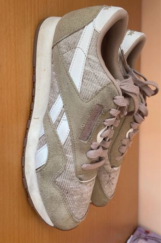 Reebok beige/bianche taglia 36