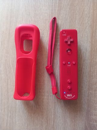 Mando Wii Motion Plus Rojo Original