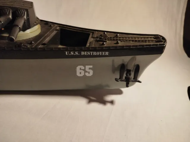 G.I. Joe USS Destroyer #65 Nave Gioco Vintage 2003
