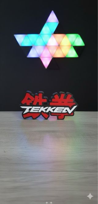 Letrero Logo Tekken
