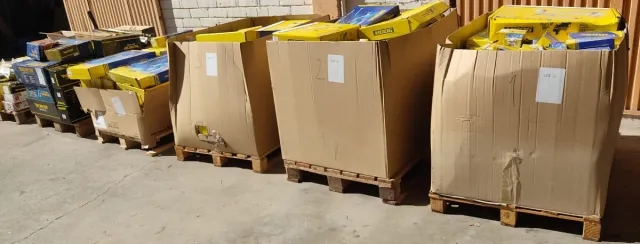 Lote recambios MOOG MONROE FERODO 5 palets 2000€