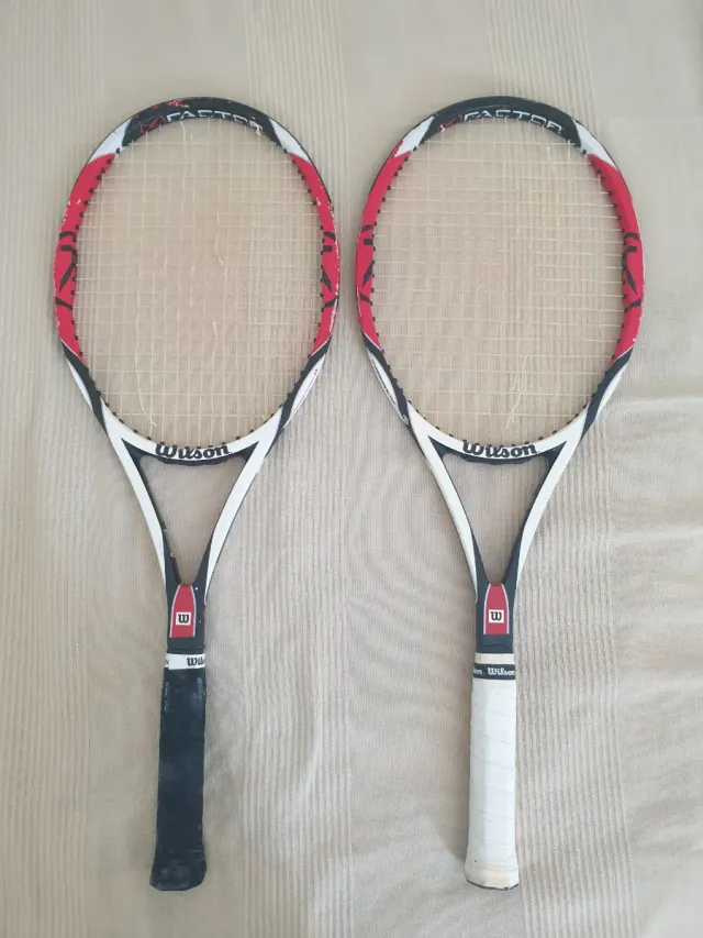 2 Raquetas Tenis Wilson K factor six.one tour.