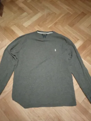 Jersey Polo Ralph Lauren Gris Talla M