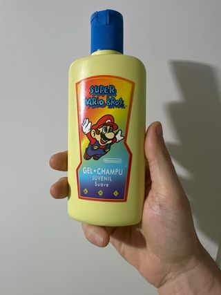 Champú Super Mario Bros GAL 1994  Vint