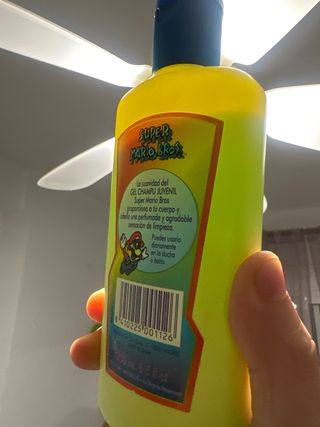 Champú Super Mario Bros GAL 1994  Vint