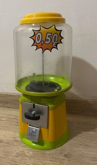 Máquina de bolas saltarinas o chicles