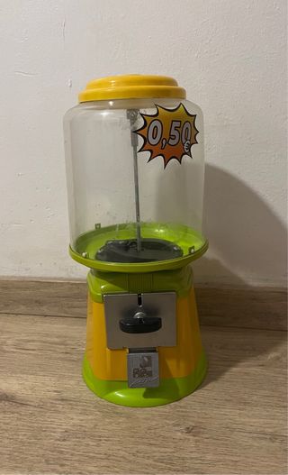 Máquina de bolas saltarinas o chicles