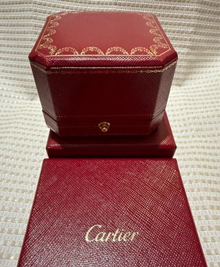 Cajas de Anillo Cartier Rojas
