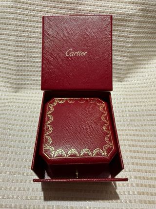 Cajas de Anillo Cartier Rojas