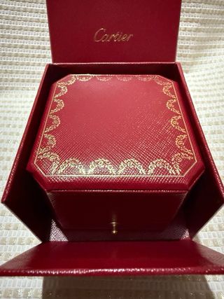 Cajas de Anillo Cartier Rojas
