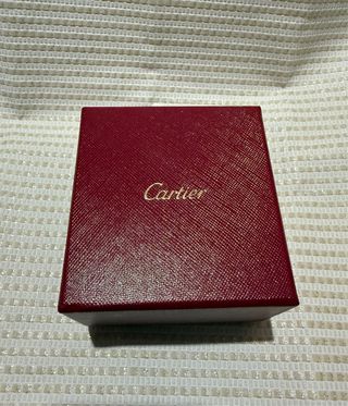 Cajas de Anillo Cartier Rojas