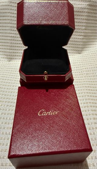 Cajas de Anillo Cartier Rojas