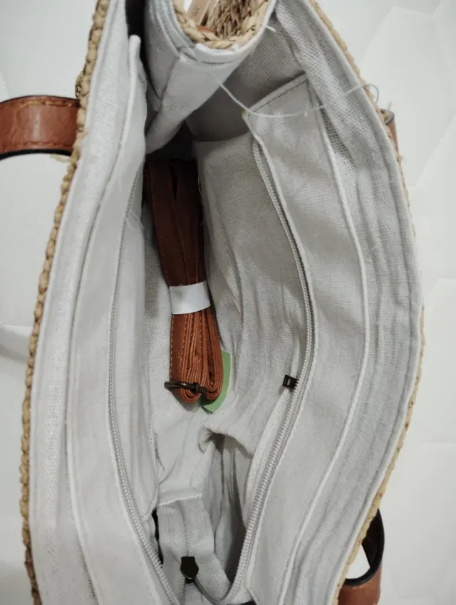 Bolso MAC&NOA Beige y Marrón