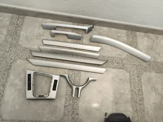 Molduras BMW E46 Plata