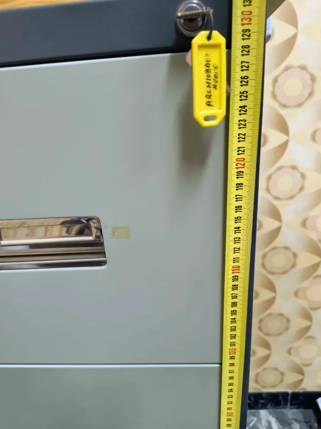 Archivador Metálico Oficina 4 Cajones