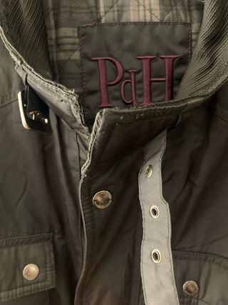 Chaquetón Pedro del Hierro Negro Talla L PdH