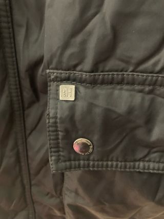 Chaquetón Pedro del Hierro Negro Talla L PdH