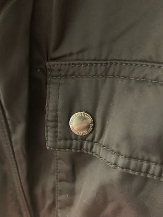 Chaquetón Pedro del Hierro Negro Talla L PdH