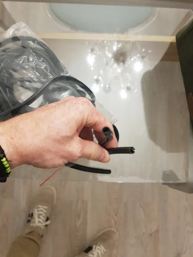 Goma aislante para ventana 5mm