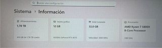 PC Gaming RTX 4070 / Ryzen 7 5800X / 32GB RAM