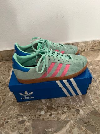 Adidas Gazelle Verde y Rosa