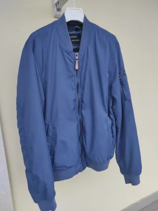 Pull&Bear Giubbino Blu Uomo/Ragazzo Tg L