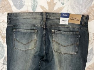 Pantalón vaquero hombre azul/gris