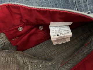 Pantalón vaquero hombre azul/gris