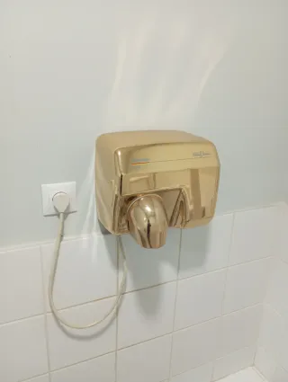 Secamanos Baños Dorado