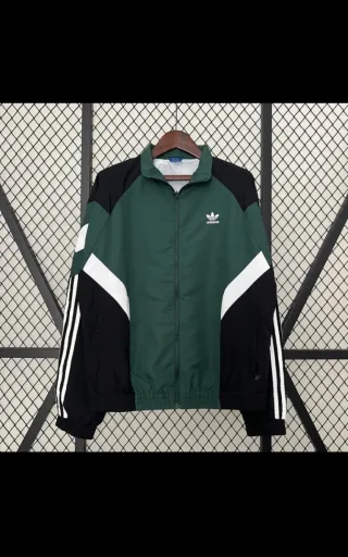 Chaqueta Adidas Verde y Negra