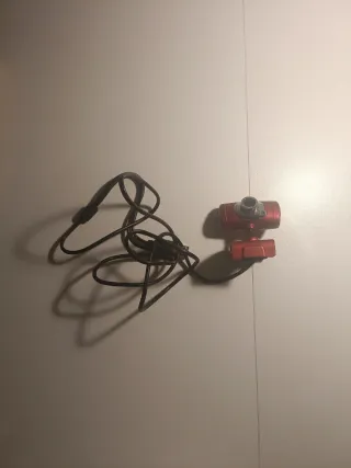 Cámara Web Roja para Ordenador